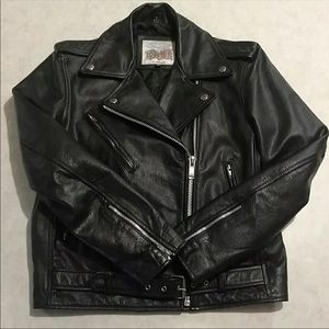 Leather Riding Coat